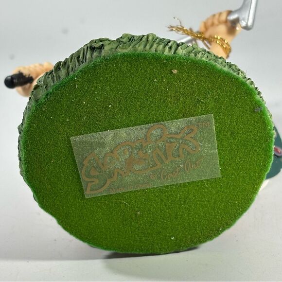 Vintage Slapstix Bye Bye Birdie Golfer Clown Figurine 4 ⅝” Tall 1997 Cast Art‎ - Picture 5 of 5